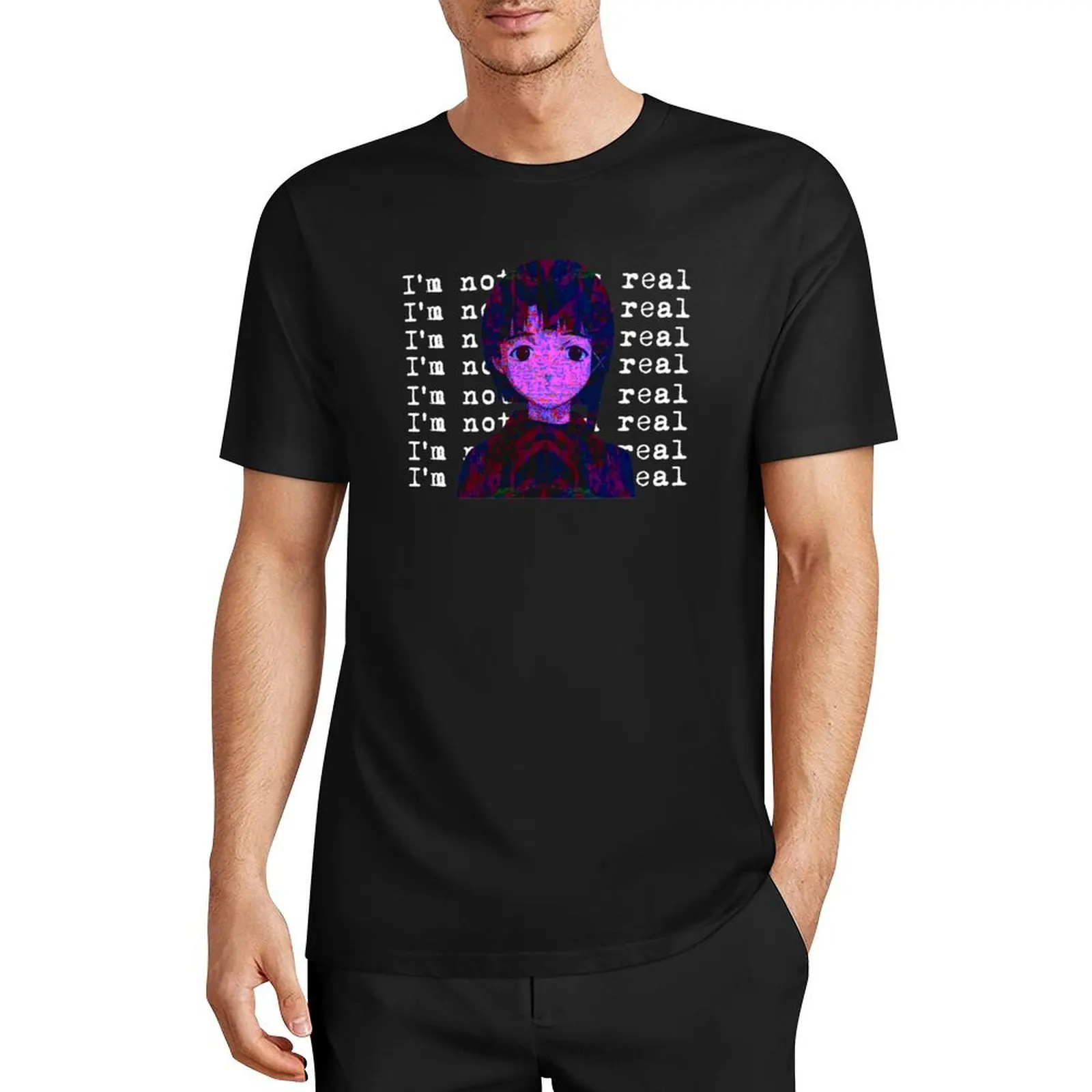 Серийные эксперименты lain-Я даже не настоящая футболка быстросохнущие футболки для баскетбола Графические футболки мужская футболка для тренировок с графическим рисунком
Серийные эксперименты lain-Я даже не настоящая футболка быстросохнущие футболки для баскетбола Графические футболки мужская футболка для тренировок с графическим рисунком