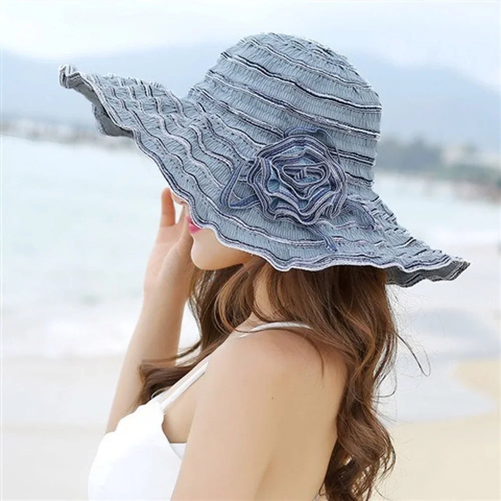 Big Wide Brim Foldable Sun Block UV Protection Summer Hat for Women Panama Bone Sunhat
Big Wide Brim Foldable Sun Block UV Protection Summer Hat for Women Panama Bone Sunhat