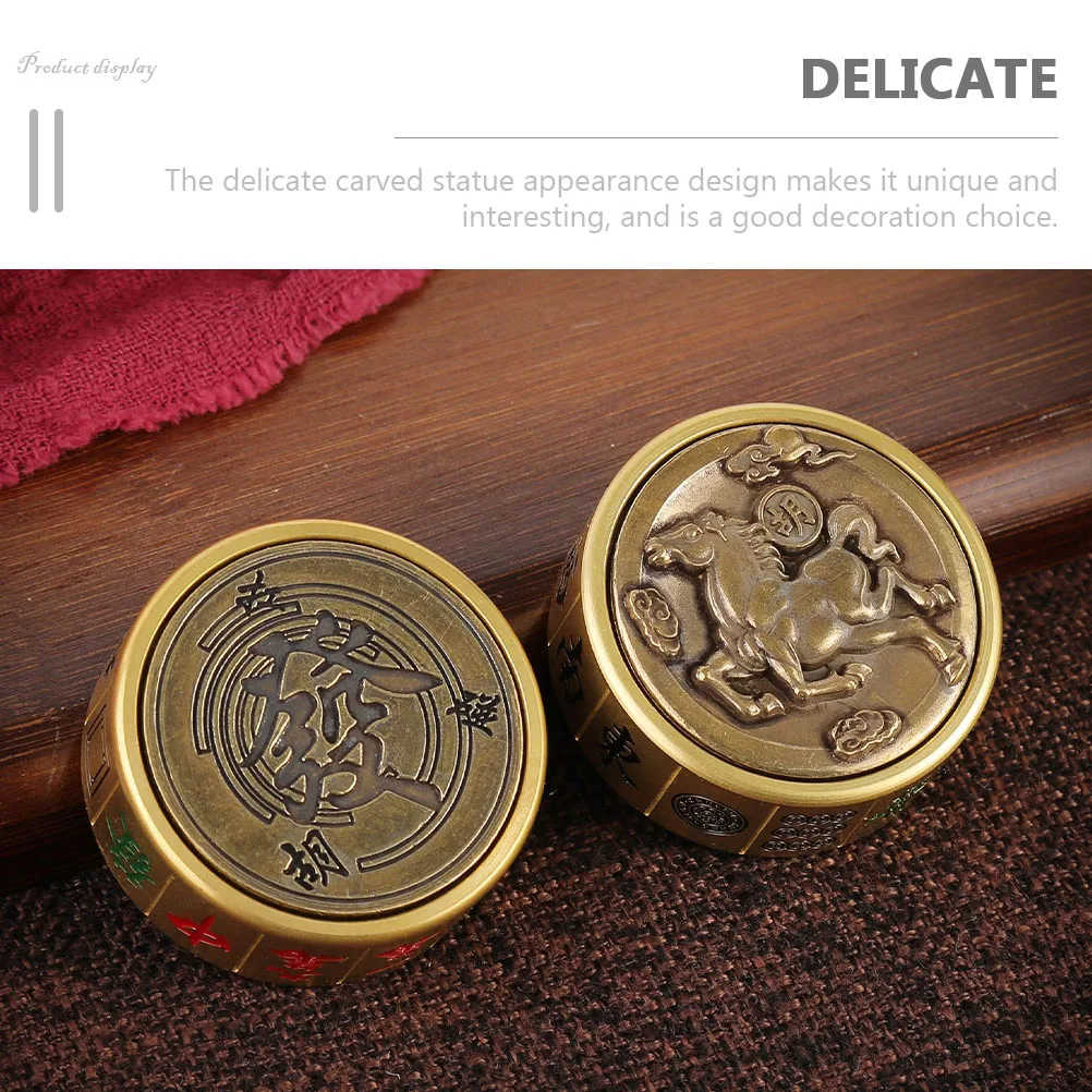 Hu Hand-held Copper Mahjong Sculpture Statue Ornament Fidget Handicraft Figure Carving Blessing Office Desktop Decor
Hu Hand-held Copper Mahjong Sculpture Statue Ornament Fidget Handicraft Figure Carving Blessing Office Desktop Decor