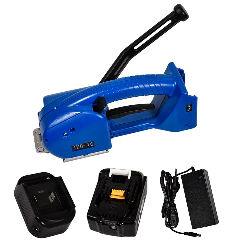 JDH-16 Electric Strapping Machine 13-16mm PP PET Belt Handheld Packing Tool for Carton
JDH-16 Electric Strapping Machine 13-16mm PP PET Belt Handheld Packing Tool for Carton