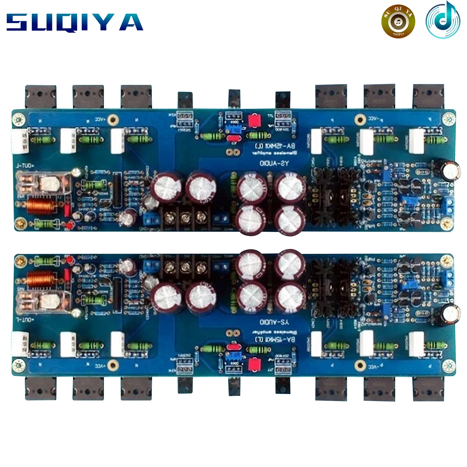 KSA100 150W * 2 2.0 channel DIY fever class AB Toshiba C5200 / A1943 pure power amp board/2pcs one order
KSA100 150W * 2 2.0 channel DIY fever class AB Toshiba C5200 / A1943 pure power amp board/2pcs one order