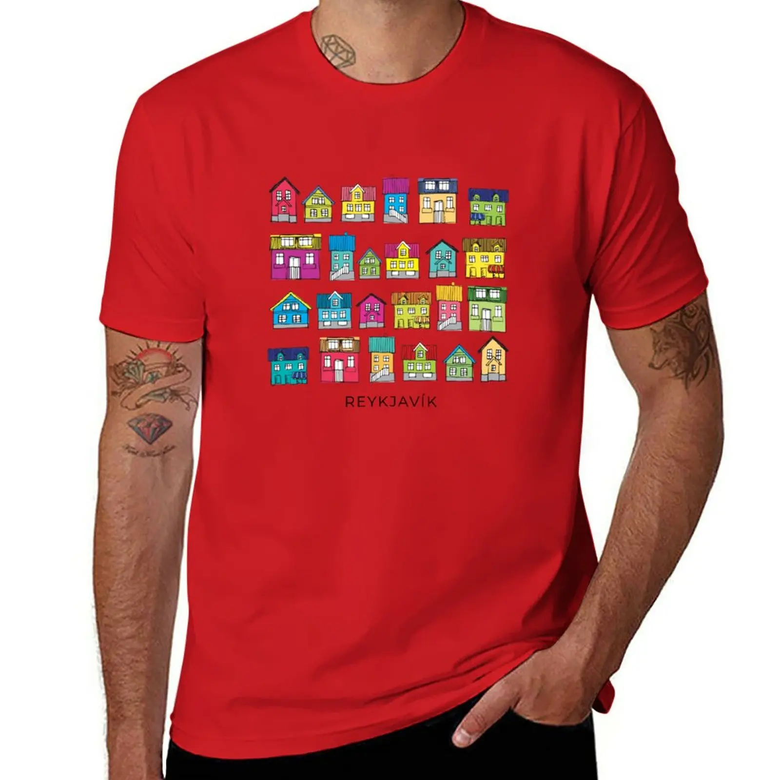 New Houses of Reykjavík T-Shirt funny t shirts custom t shirts design your own plain t-shirt mens t shirt
New Houses of Reykjavík T-Shirt funny t shirts custom t shirts design your own plain t-shirt mens t shirt