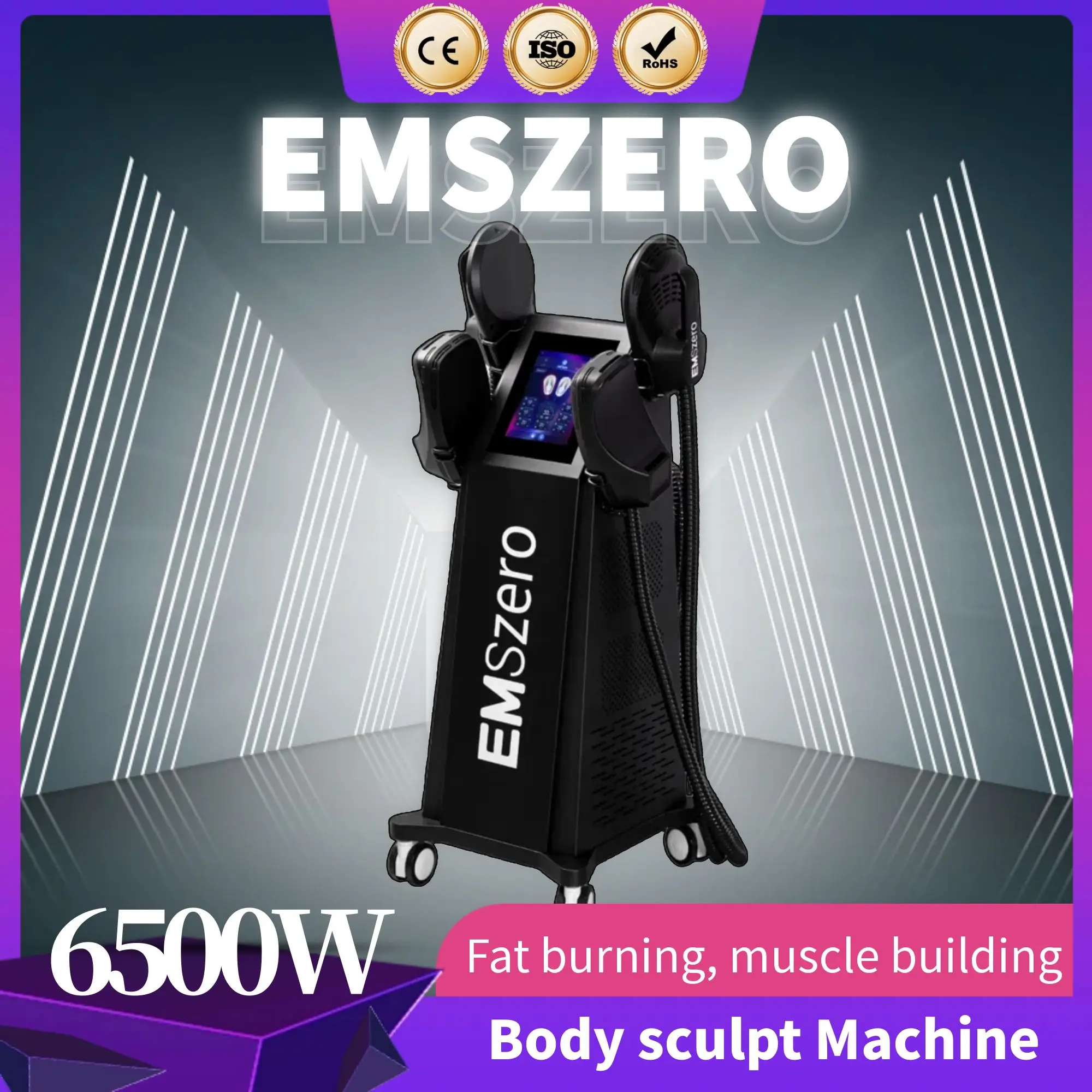 EMSzero Muscle Toning EMS Neo Body Sculpt Machine Body Slimming Fat Burning Nova Weight Loss Electromagnetic Muscle Shaping
EMSzero Muscle Toning EMS Neo Body Sculpt Machine Body Slimming Fat Burning Nova Weight Loss Electromagnetic Muscle Shaping