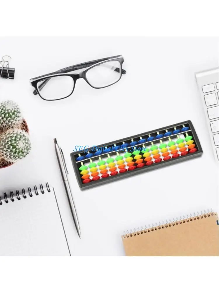 U75B Rainbow Colored 13 Row Counting Frame For Mental Math Training Durability Educational Tool Classroom Supplies Portable
U75B Rainbow Colored 13 Row Counting Frame For Mental Math Training Durability Educational Tool Classroom Supplies Portable