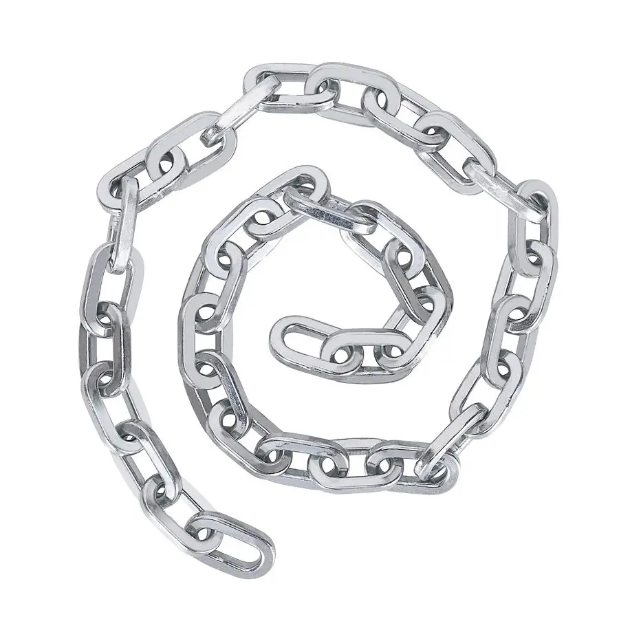 Heavy Duty Security Chain, 3.9ft x 5 16 Thick Outdoor Gate Chain, Cut Proof Chain Made of Hardened Alloy Steel Chain, Ideal for
Heavy Duty Security Chain, 3.9ft x 5 16 Thick Outdoor Gate Chain, Cut Proof Chain Made of Hardened Alloy Steel Chain, Ideal for