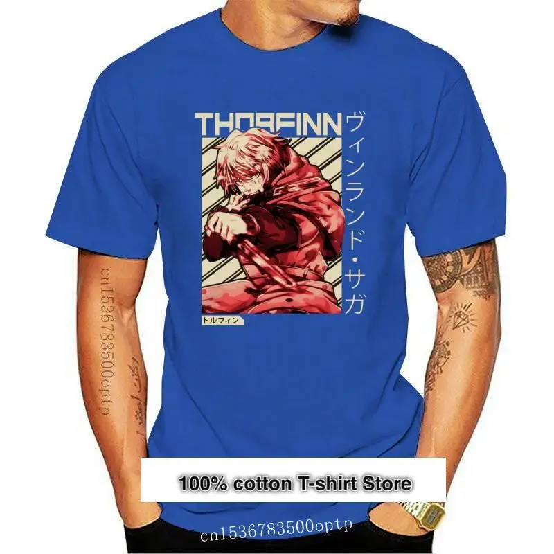 Camiseta de манга corta para hombre y mujer, camisa de Anime de Vinland Сага Torfinn
Camiseta de манга corta para hombre y mujer, camisa de Anime de Vinland Сага Torfinn