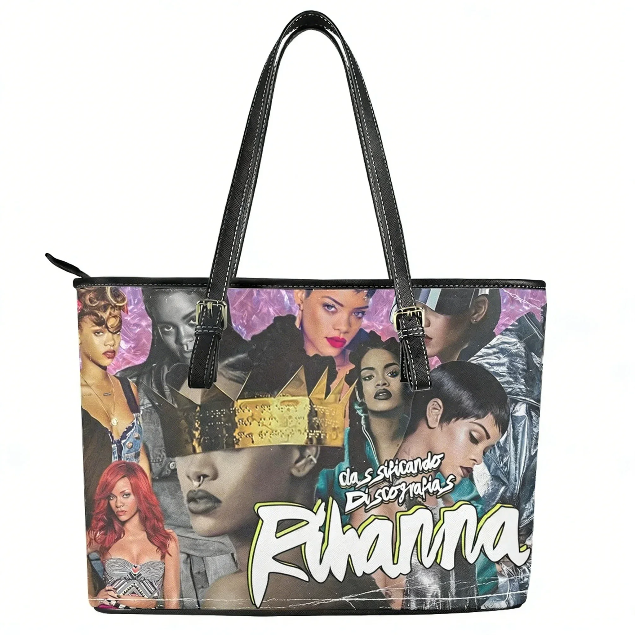 R-Rihanna Hip-hop Rapper Custom Handbag Womens Mens Personalized Tote Bag Shoulder Bag Business Leather Purse Travel Bag Gift
R-Rihanna Hip-hop Rapper Custom Handbag Womens Mens Personalized Tote Bag Shoulder Bag Business Leather Purse Travel Bag Gift