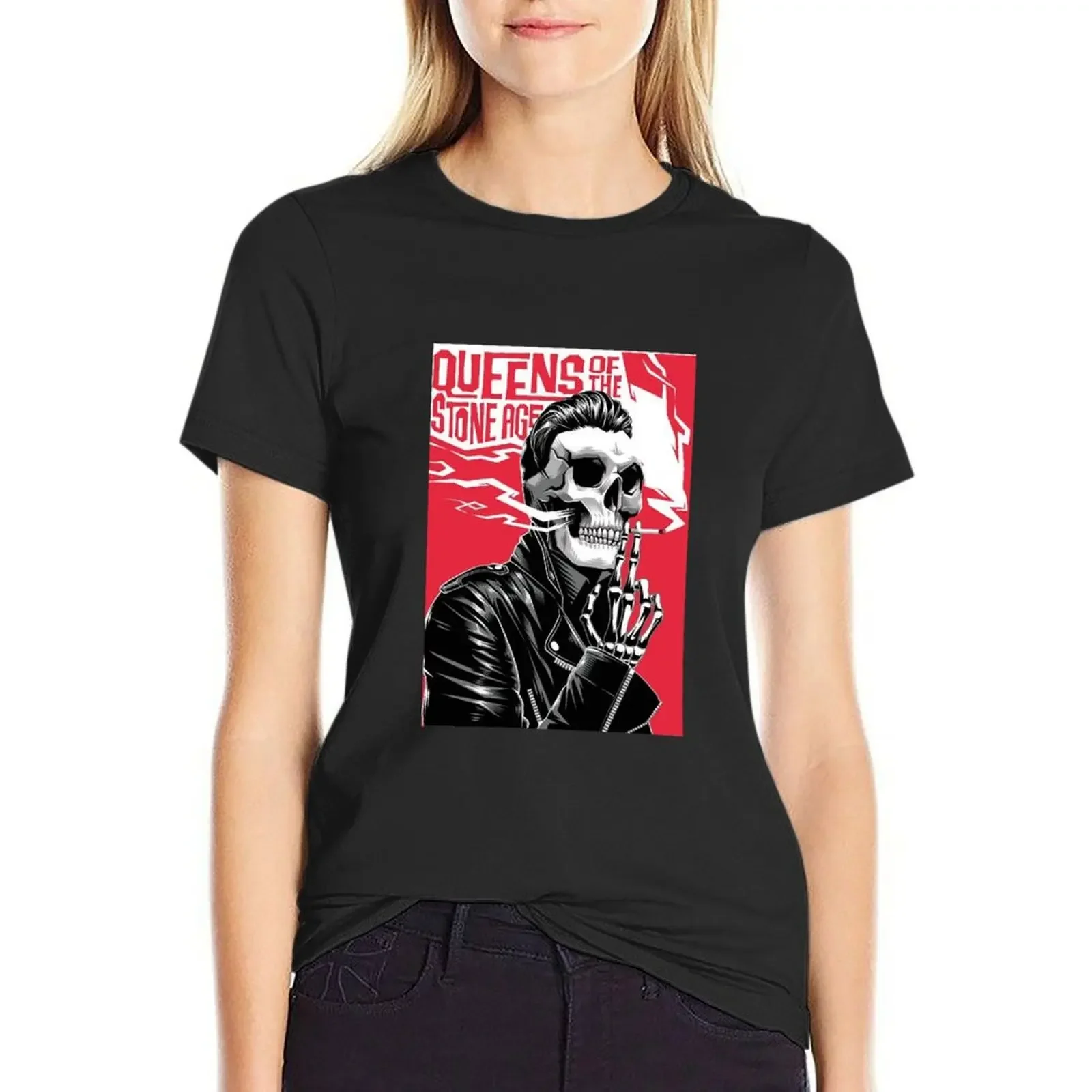 Queens of the stone age a song for the dead Poster vintage T-Shirt tops customs design your own blanks cute t-shirts for Women
Queens of the stone age a song for the dead Poster vintage T-Shirt tops customs design your own blanks cute t-shirts for Women