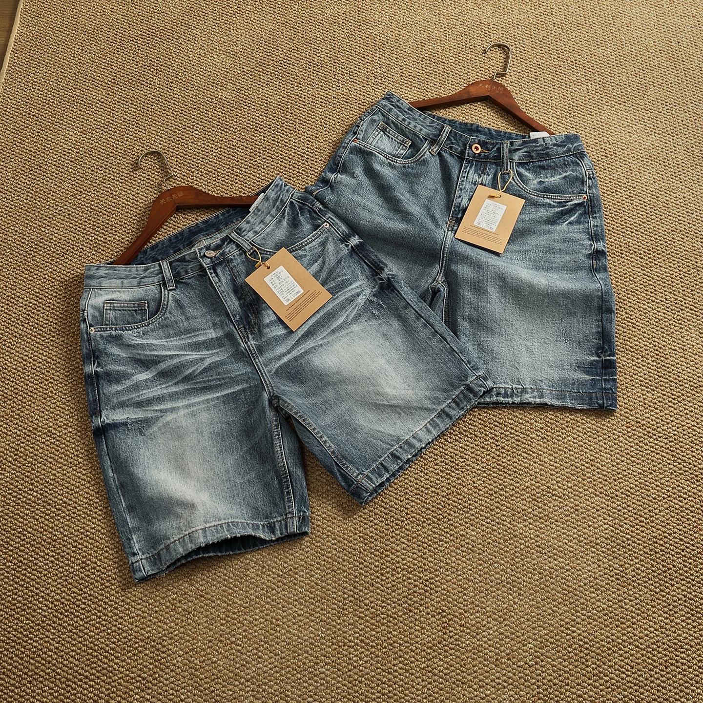 Retro Denim orts for Men Summer New Waed Casual Loose Fit mid Waist Straight Leg Jeans orts Youth Faion
Retro Denim orts for Men Summer New Waed Casual Loose Fit mid Waist Straight Leg Jeans orts Youth Faion