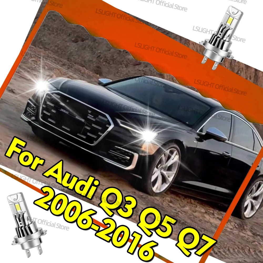 2Pcs Car Head Lamps 12V 6000K LED H7 Headlights 30000LM For Audi Q3 Q5 Q7 2006-2016 2007 2008 2009 2010 2011 2012 2013 2014 2015
2Pcs Car Head Lamps 12V 6000K LED H7 Headlights 30000LM For Audi Q3 Q5 Q7 2006-2016 2007 2008 2009 2010 2011 2012 2013 2014 2015