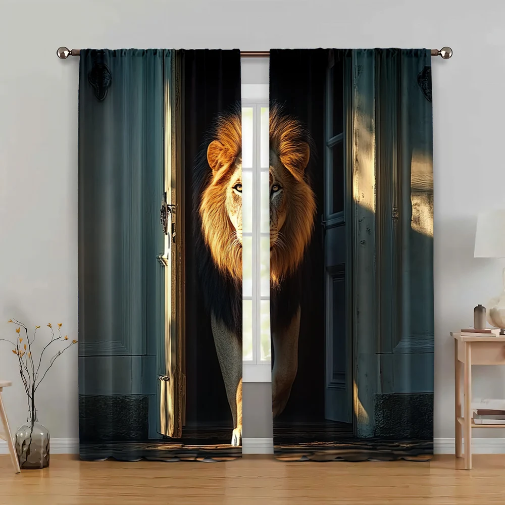 2pc, Party Curtain Mighty Lion Versatile Fabric,Without Electricity Family Party Decoration Suitable for Home Daily Decor
2pc, Party Curtain Mighty Lion Versatile Fabric,Without Electricity Family Party Decoration Suitable for Home Daily Decor