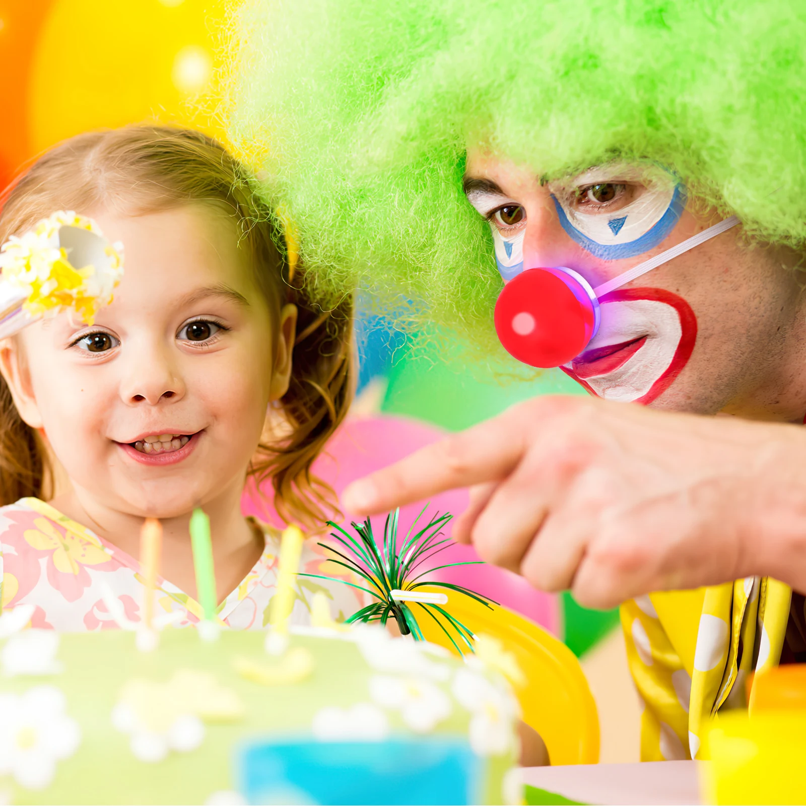 12 Pcs Glowing Clown Nose Pumpkin Clowns Light up Clowk Halloween Props 
12 Pcs Glowing Clown Nose Pumpkin Clowns Light up Clowk Halloween Props