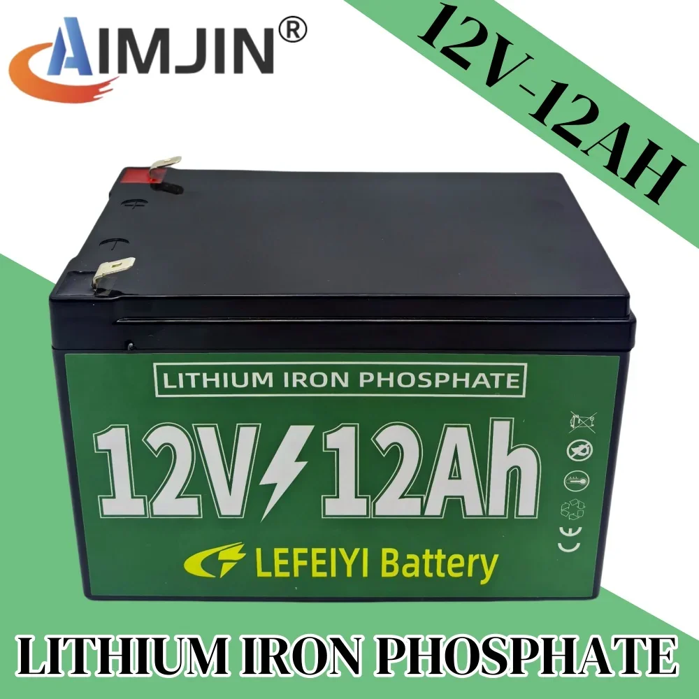 Lifepo4 rechargeable battery pack, 12V 12Ah For power supply of electric vehicles, solar street lights, and other equipment
Lifepo4 rechargeable battery pack, 12V 12Ah For power supply of electric vehicles, solar street lights, and other equipment