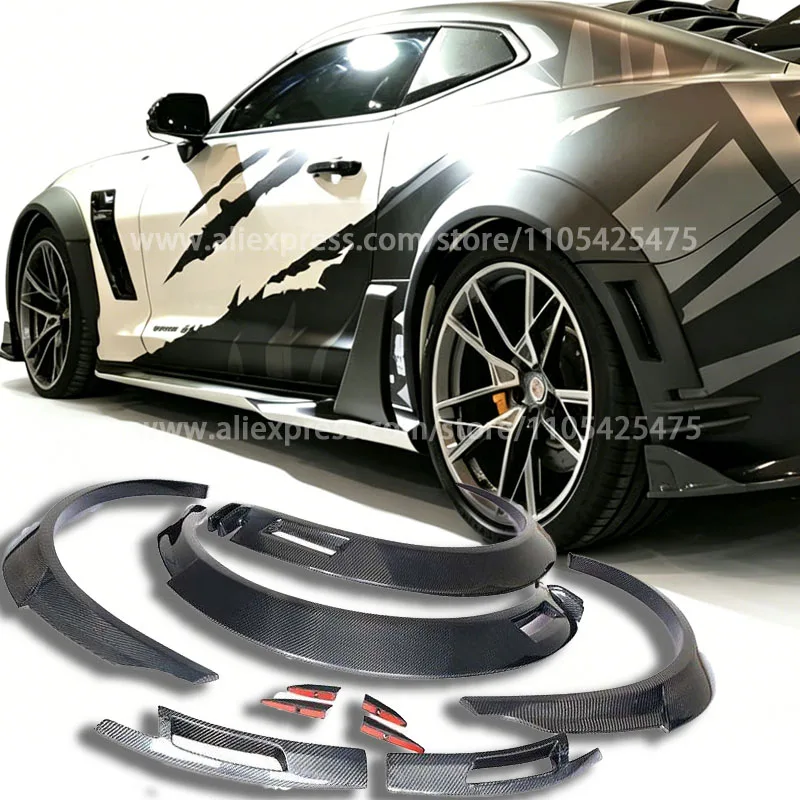 Real Camaro Carbon Fiber Fender Flare Fit for Chevrolet Camaro 2016-2019 Wheel Opening Flare Molding Applicable Wide Body
Real Camaro Carbon Fiber Fender Flare Fit for Chevrolet Camaro 2016-2019 Wheel Opening Flare Molding Applicable Wide Body