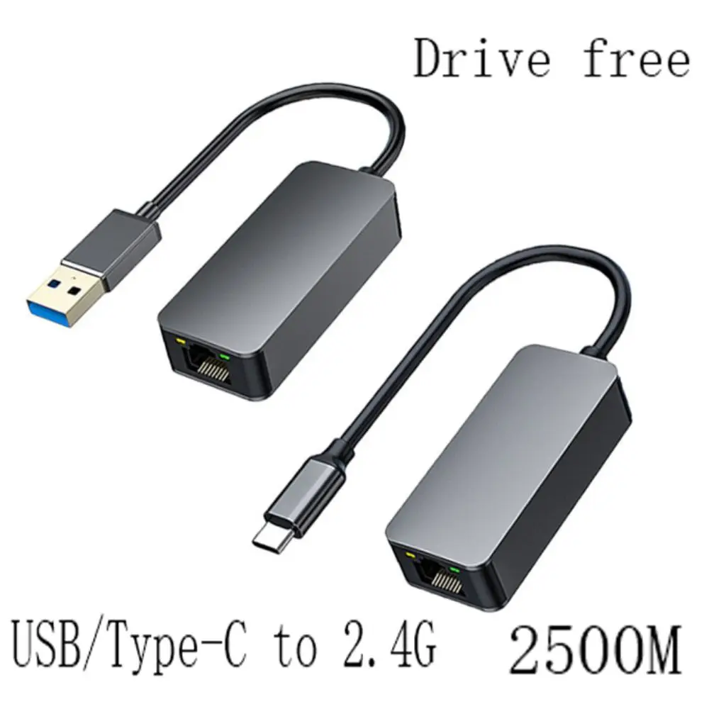 USB To 2.5G Type-C Gigabit Network Card Converter RJ45 Ethernet USB C Ethernet Adapter High Speed Drive Free USB To Network Port
USB To 2.5G Type-C Gigabit Network Card Converter RJ45 Ethernet USB C Ethernet Adapter High Speed Drive Free USB To Network Port