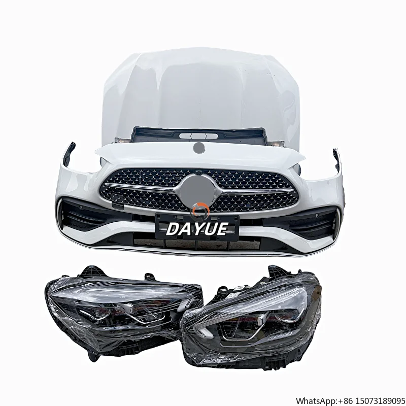 For C-Class 206 Front Bumper Headlights Hood Body Kit Original Set High Quality Bolt-On Universal Fitment
For C-Class 206 Front Bumper Headlights Hood Body Kit Original Set High Quality Bolt-On Universal Fitment