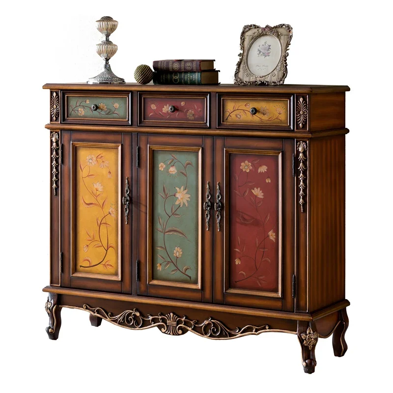 European shoe cabinet, household door entry, entrance cabinet
European shoe cabinet, household door entry, entrance cabinet