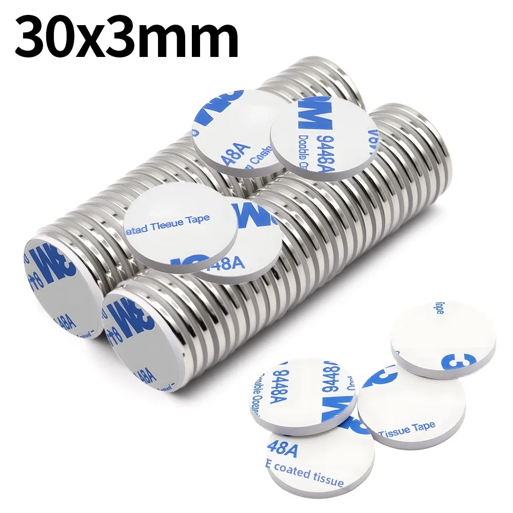 30x3mm Refrigerator magnets iman With double-sided tape DIY Office Whiteboard Workshop
30x3mm Refrigerator magnets iman With double-sided tape DIY Office Whiteboard Workshop