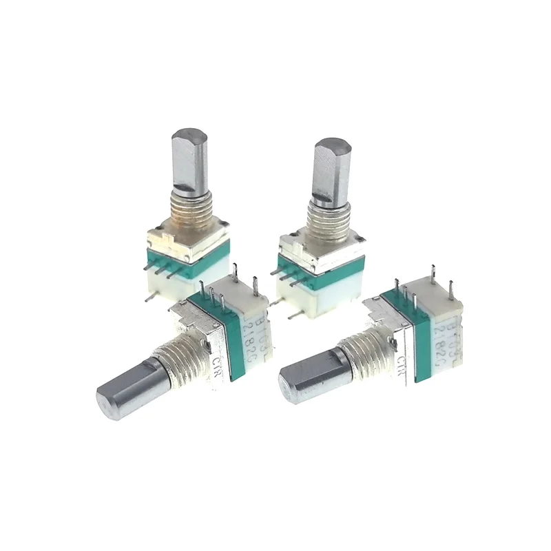 2pcs CTR potentiometer 08 with Rotary switch B103K potentiometer 5pins 13 half shaft walkie talkie Baofeng Haoyitong
2pcs CTR potentiometer 08 with Rotary switch B103K potentiometer 5pins 13 half shaft walkie talkie Baofeng Haoyitong