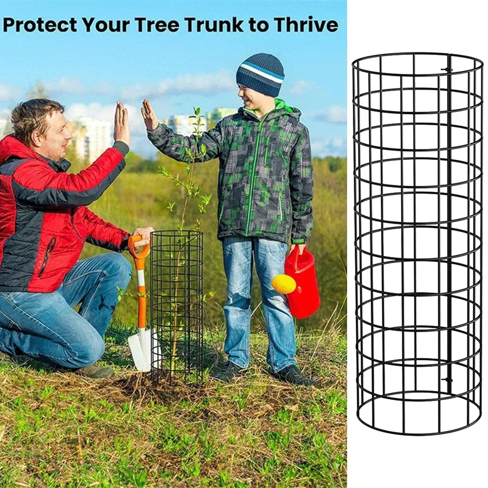 6Pc Enhanced Tree Trunk Protection With Metal Stakes Protect Stems Trunks From Lawn Garden Equipment Adjustable Plant Protector
6Pc Enhanced Tree Trunk Protection With Metal Stakes Protect Stems Trunks From Lawn Garden Equipment Adjustable Plant Protector
