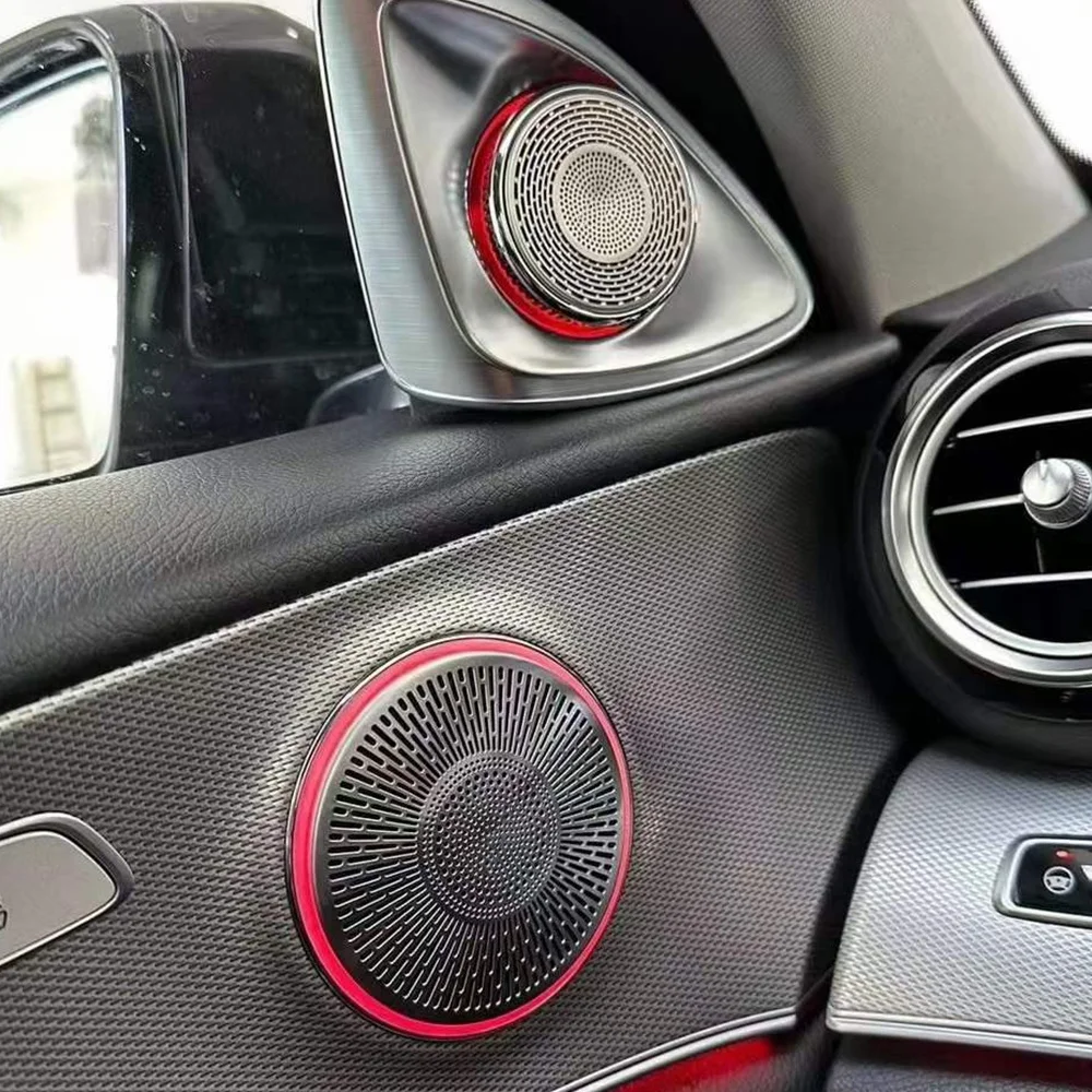New Style Midrange Speaker Cover Atmosphere Lamp 64 Colors Ambient Light for Mercedes W205 GLC X253
New Style Midrange Speaker Cover Atmosphere Lamp 64 Colors Ambient Light for Mercedes W205 GLC X253
