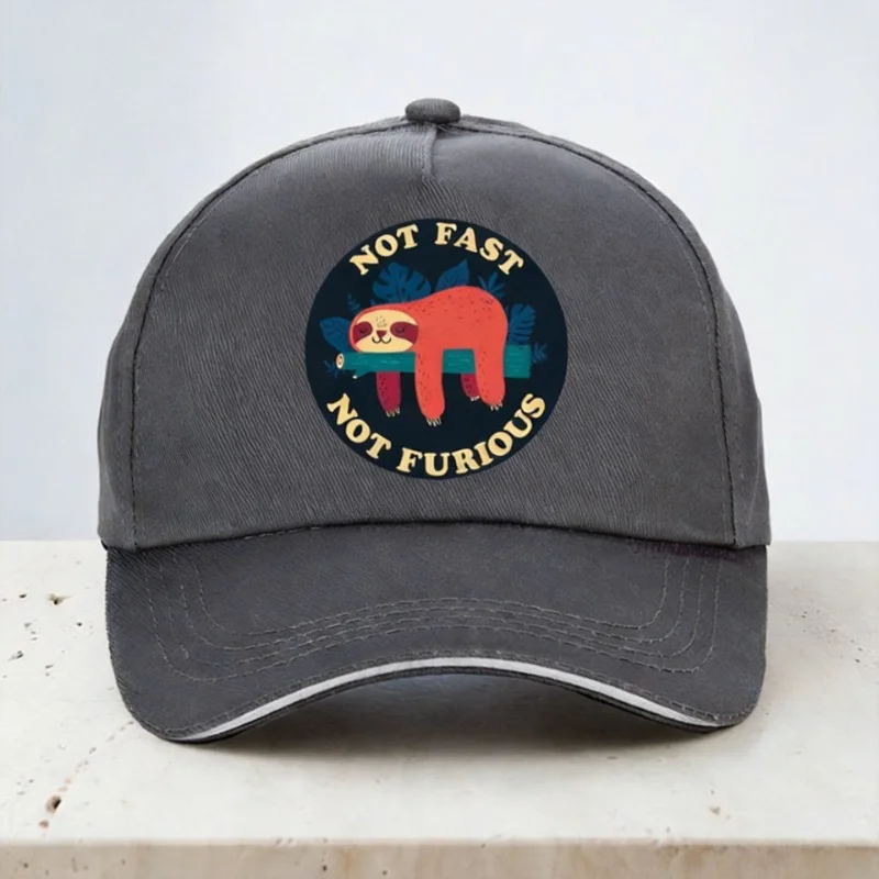 Not Fast Not Furious sloth Baseball cap Summer Golf Breathable Trucker hat Unisex Snapback Hats Gorras
Not Fast Not Furious sloth Baseball cap Summer Golf Breathable Trucker hat Unisex Snapback Hats Gorras