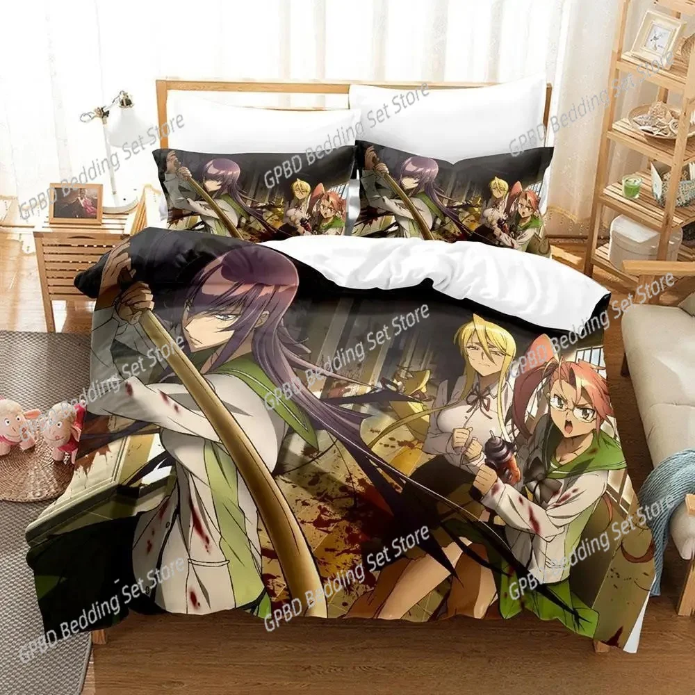 Anime Sexy Girl Highschool of the Dead 3D Bedding Set Duvet Cover Pillowcases Single Twin Full Queen Home Decor Quilt Boys Gift
Anime Sexy Girl Highschool of the Dead 3D Bedding Set Duvet Cover Pillowcases Single Twin Full Queen Home Decor Quilt Boys Gift
