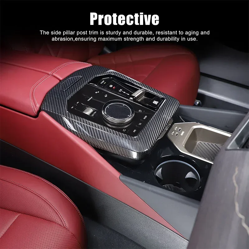 For BMW 5 Series G60 2024+ Real Carbon Fiber Car Center Control Shift Panel Decorative Cover Interior Modification Accessories
For BMW 5 Series G60 2024+ Real Carbon Fiber Car Center Control Shift Panel Decorative Cover Interior Modification Accessories