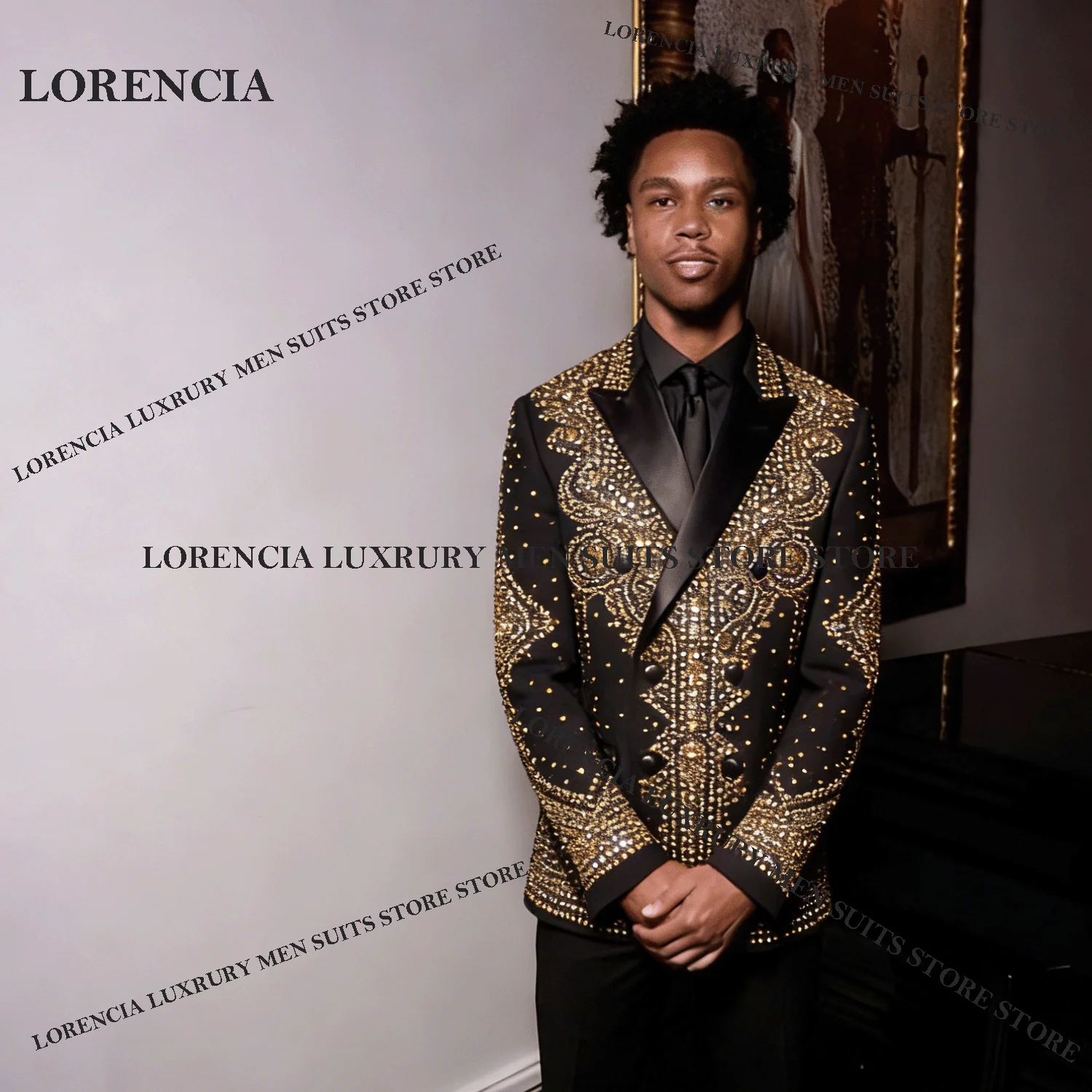 Двубортные мужские костюмы по индивидуальному заказу с кристаллами, свадебная шаль с лацканами, ropa hombre, комплекты из 2 предметов, пиджаки для жениха, жаккардовый вечерние смокинг
Двубортные мужские костюмы по индивидуальному заказу с кристаллами, свадебная шаль с лацканами, ropa hombre, комплекты из 2 предметов, пиджаки для жениха, жаккардовый вечерние смокинг