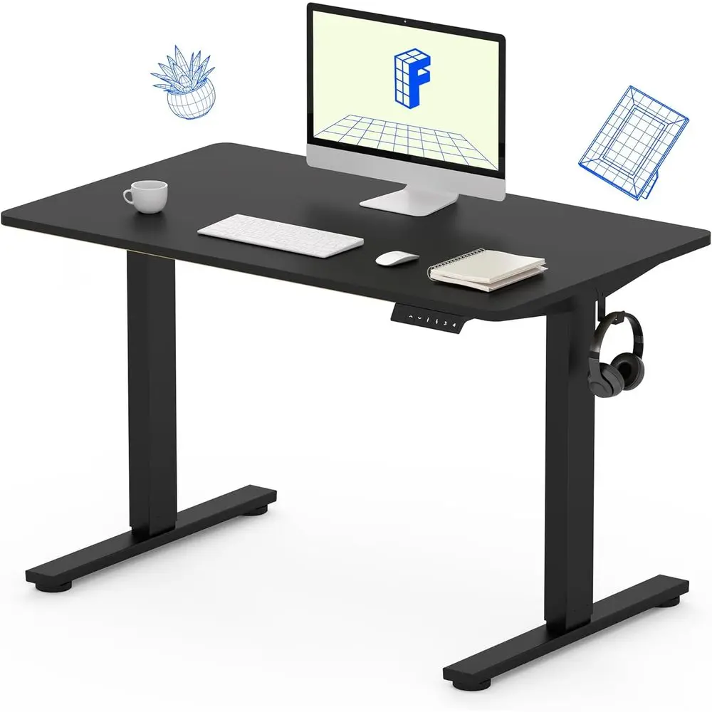 48 x 24 Adjustable Height Standing Desk, One-Piece Design for Home Office, White & Black Top
48 x 24 Adjustable Height Standing Desk, One-Piece Design for Home Office, White & Black Top