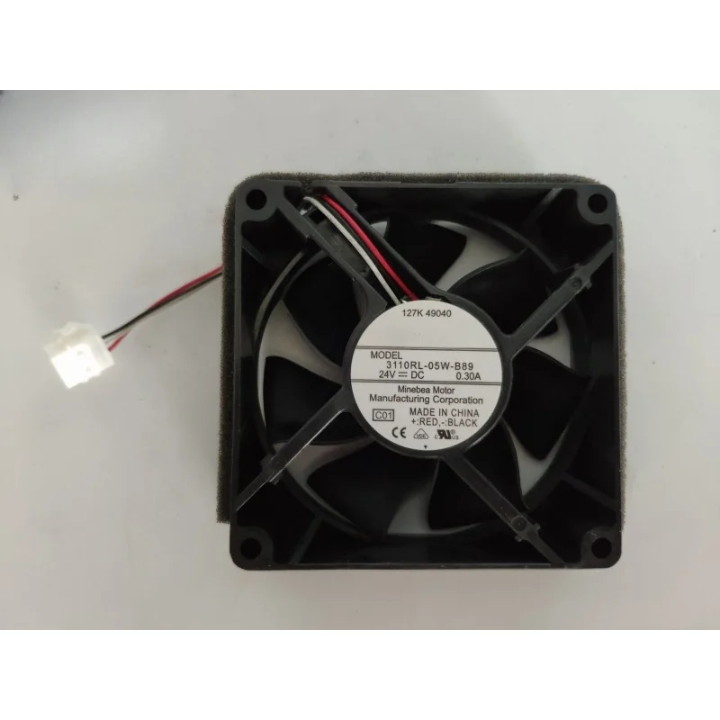 Вентилятор HTS NMB 3110RL-05W-B89 DC 24V 0.30A 80*80*25мм для ИБП / инвертора, 1 шт.
Вентилятор HTS NMB 3110RL-05W-B89 DC 24V 0.30A 80*80*25мм для ИБП / инвертора, 1 шт.