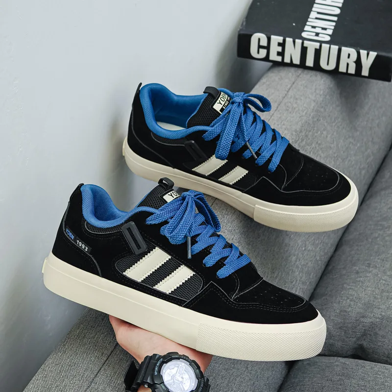 Men Shoes Fashion Street Skateboard Shoes Classic Breathable Canvas Shoes Lace Up Platform Vulcanized Shoe Men's Casual Sneakers
Men Shoes Fashion Street Skateboard Shoes Classic Breathable Canvas Shoes Lace Up Platform Vulcanized Shoe Men's Casual Sneakers