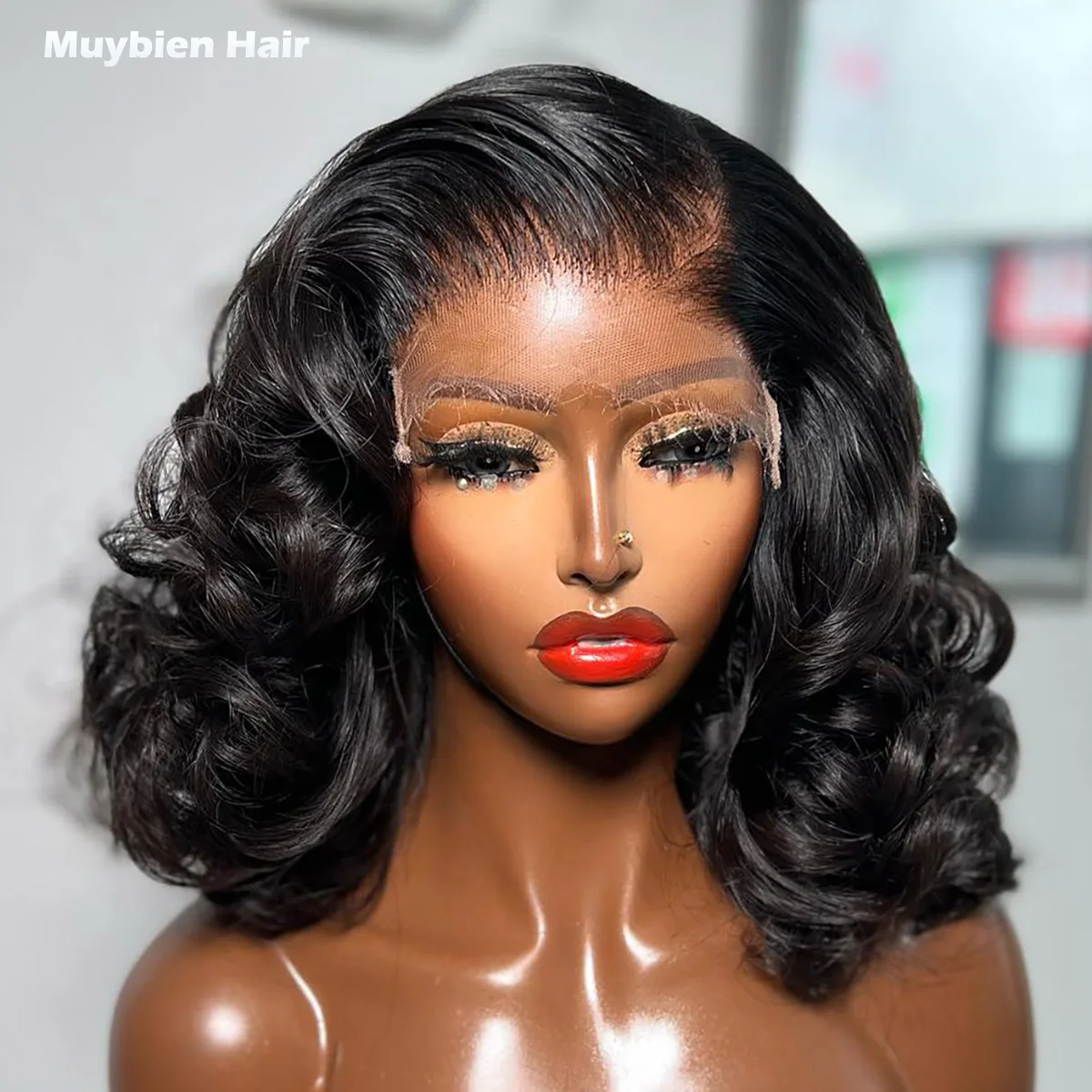 5by5 HD Lace Loose Body Wave Glueless Wig Human Hair Natural Black 13x4 HD Lace Front Bouncy Wave Wig Pre Plucked Glueless Wigs
5by5 HD Lace Loose Body Wave Glueless Wig Human Hair Natural Black 13x4 HD Lace Front Bouncy Wave Wig Pre Plucked Glueless Wigs