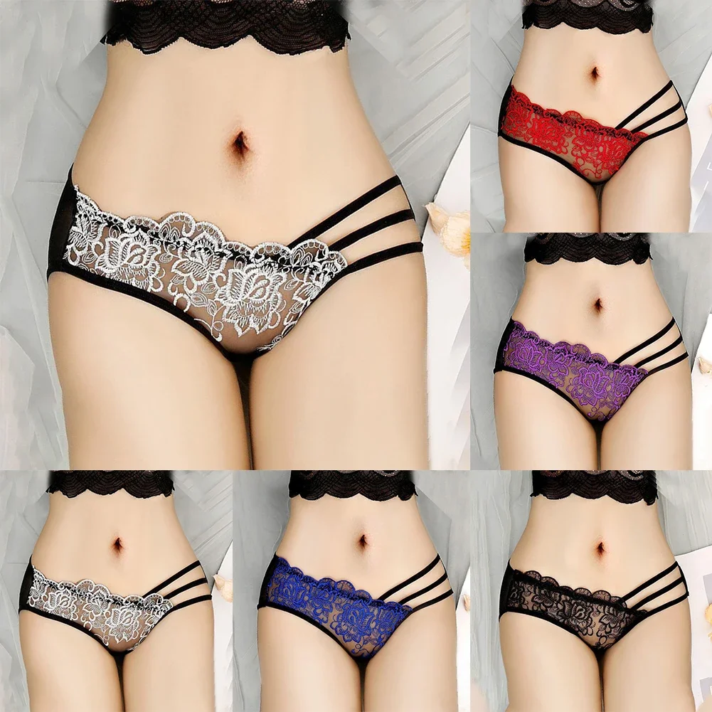 Women Sexy Underwear Mesh Lace See Though Panties T-Back Hollow Out Thongs Erotic Lingerie G-String Briefs Underpant
Women Sexy Underwear Mesh Lace See Though Panties T-Back Hollow Out Thongs Erotic Lingerie G-String Briefs Underpant