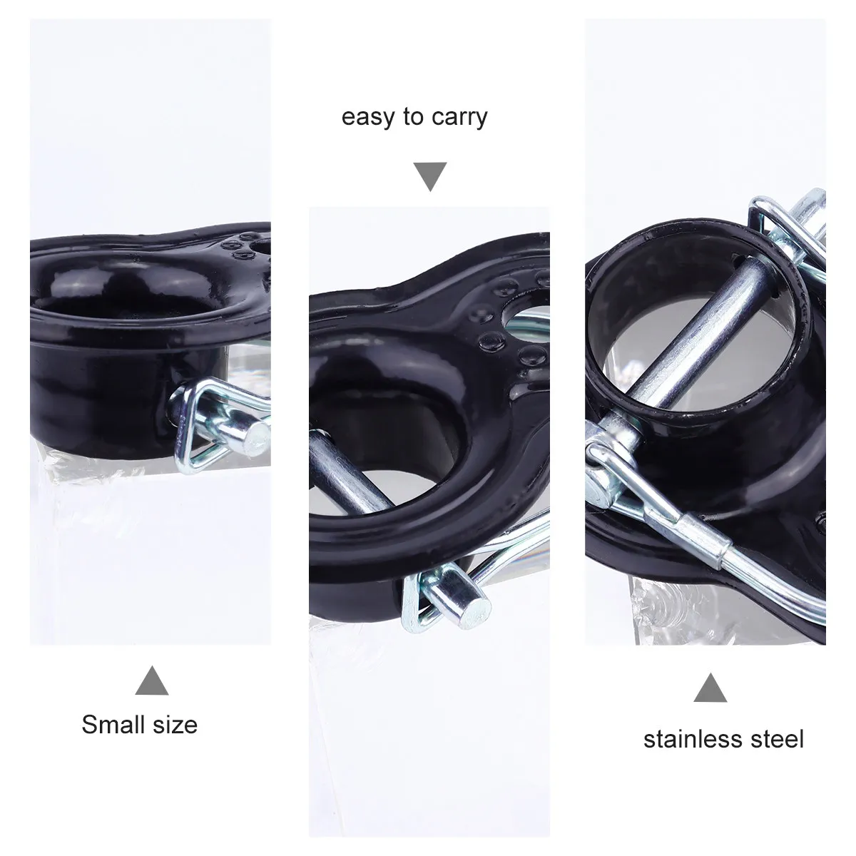 1Set Stainless Steel Bike Trailer Hitch Coupler Heavy-Duty Non-Deforming Trailer Hitch Adapter for Cycling Baby Pet Transport
1Set Stainless Steel Bike Trailer Hitch Coupler Heavy-Duty Non-Deforming Trailer Hitch Adapter for Cycling Baby Pet Transport