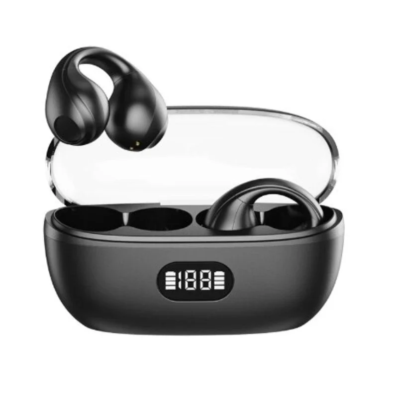 New transparent ear clip Bluetooth headset digital display non-in-ear wireless Bluetooth headset
New transparent ear clip Bluetooth headset digital display non-in-ear wireless Bluetooth headset