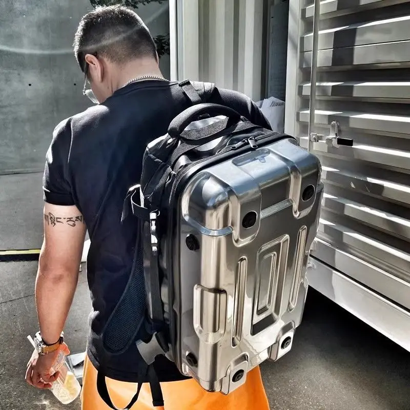 2026 New Trendy Hard Shell Backpack Laptop Travel Bag Large Capacity for Gym Cycling Motorcycle Backpack
2026 New Trendy Hard Shell Backpack Laptop Travel Bag Large Capacity for Gym Cycling Motorcycle Backpack