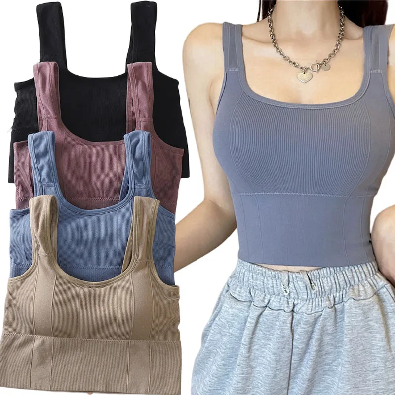 Sexy Streetwear Sports Bra Anti-sweat Fitness Tops Women Seamless Yoga Bra Shockproof Crop Top Push Up Sport Bra Gym Workout Top
Sexy Streetwear Sports Bra Anti-sweat Fitness Tops Women Seamless Yoga Bra Shockproof Crop Top Push Up Sport Bra Gym Workout Top