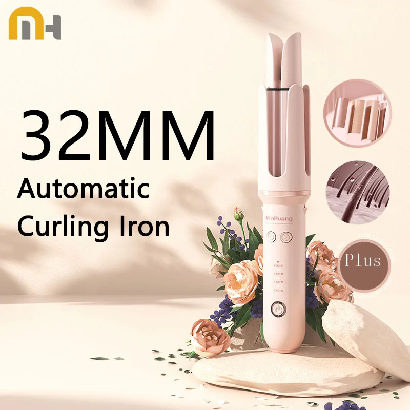 Automatic Hair Curling Iron 32mm Hair Curler Ceramic Rotating Professional Hair Waver Curling Tool Hair curler for long hair
Automatic Hair Curling Iron 32mm Hair Curler Ceramic Rotating Professional Hair Waver Curling Tool Hair curler for long hair