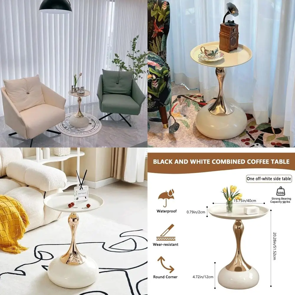 Stylish Corner Side Table - Distinctive Design, Perfect for Living Spaces, Cafes, Dining Areas, Bedrooms, Outdoors, Trendy Accen
Stylish Corner Side Table - Distinctive Design, Perfect for Living Spaces, Cafes, Dining Areas, Bedrooms, Outdoors, Trendy Accen