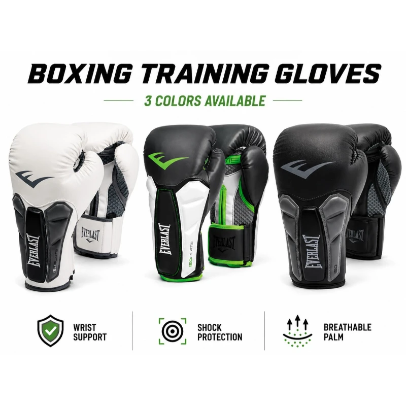 Boxing Gloves for Men & Women: Heavy Punching Bag Training Gloves with Wrist Support for Kickboxing, Muay Thai & MMA Fitness
Boxing Gloves for Men & Women: Heavy Punching Bag Training Gloves with Wrist Support for Kickboxing, Muay Thai & MMA Fitness