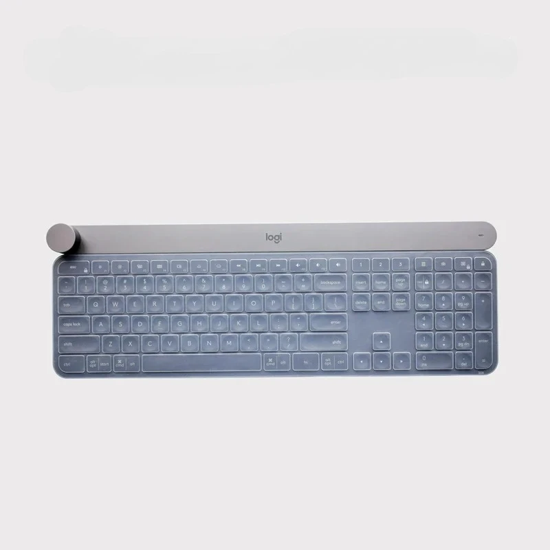 Clear Transparent Silicone Keyboard Cover Film For Logitech Craft Advanced MX Keys MK235 MK315 K375S 920-007897
Clear Transparent Silicone Keyboard Cover Film For Logitech Craft Advanced MX Keys MK235 MK315 K375S 920-007897