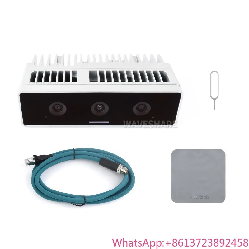 OAK 4 D 48MP 3D Stereo Depth Vision and Edge AI Inference Camera, 48 TOPS (INT8) and 12 TOPS (FP16) of Edge AI Computing Power