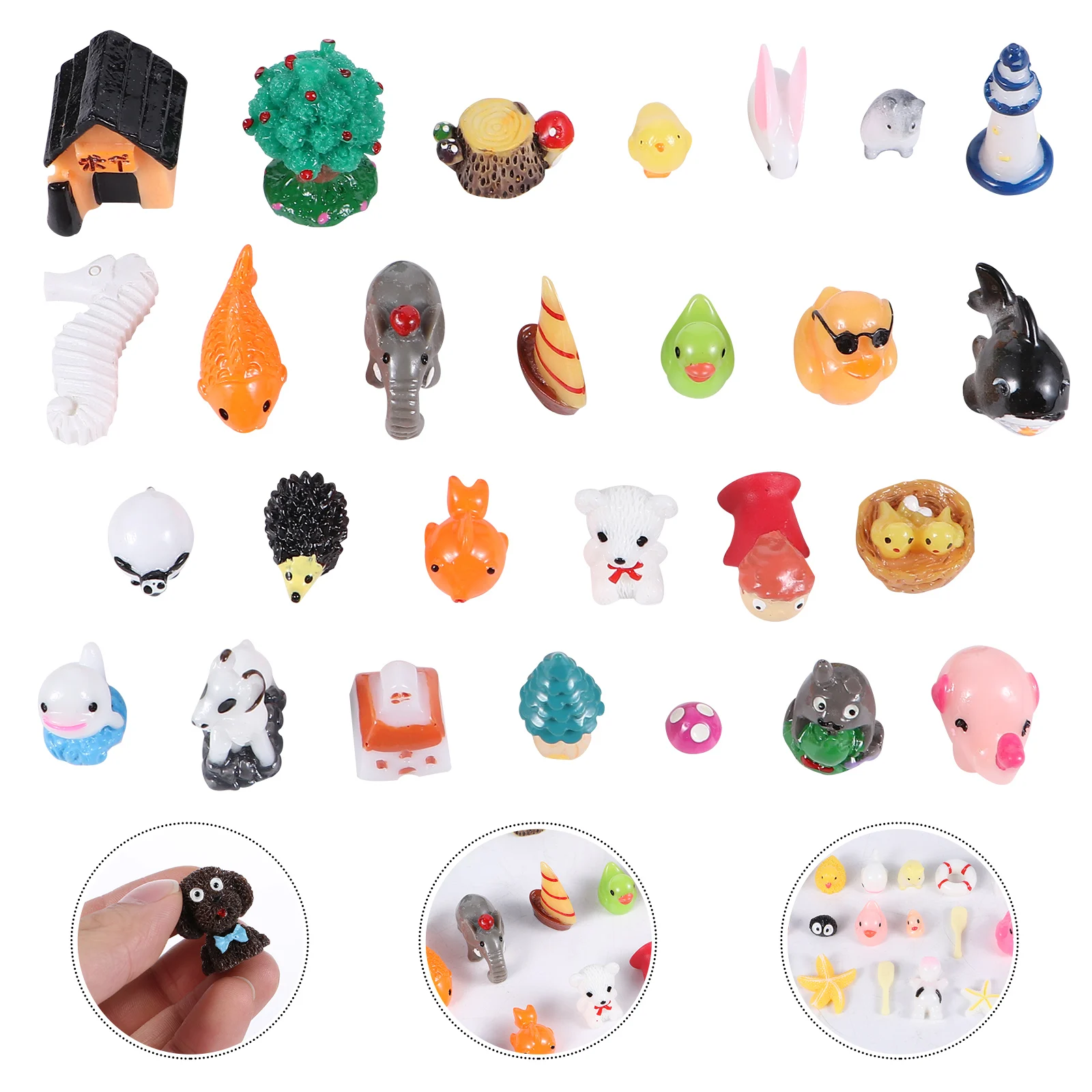 100pcs Accessories Resin Craft Diy Accessories Cute Micro Landscape Decor Miniature Landscape Garden Ornament
100pcs Accessories Resin Craft Diy Accessories Cute Micro Landscape Decor Miniature Landscape Garden Ornament