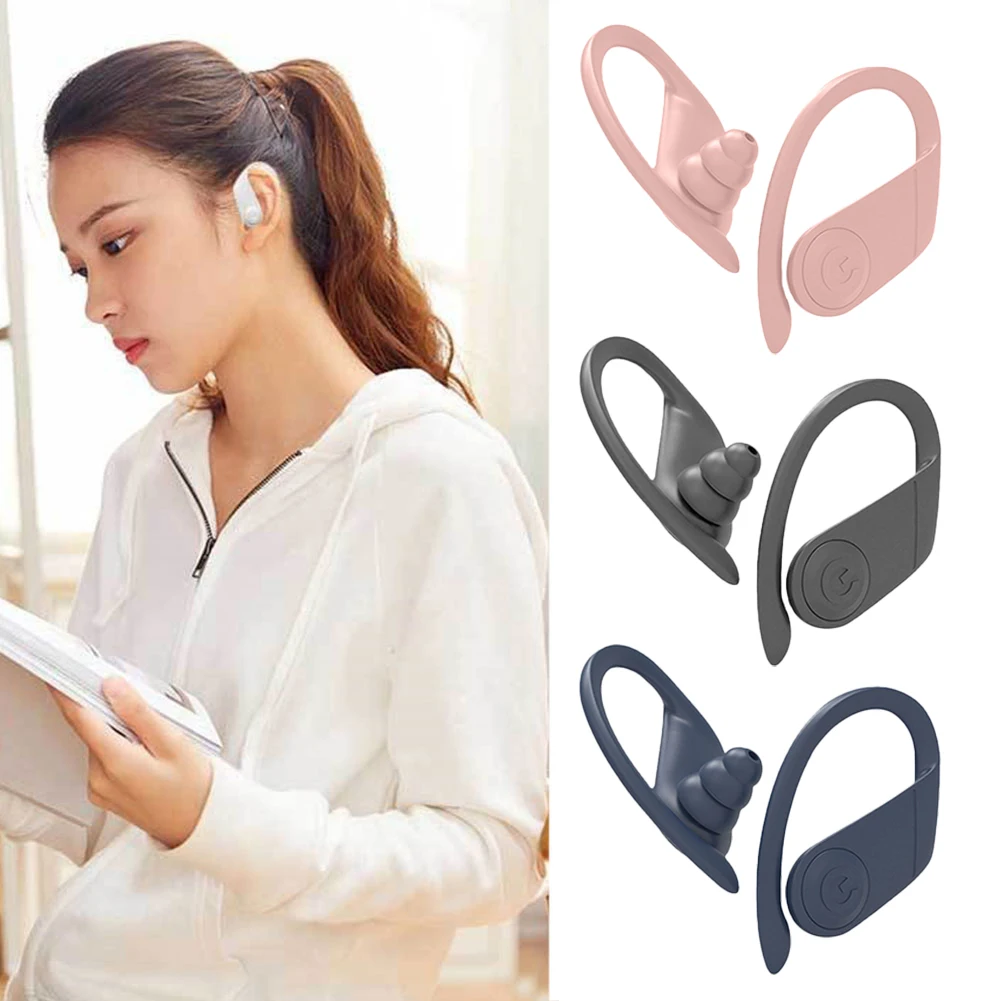 Soundproof Ear Hook Earplugs for Sleeping Silicone Noise Reduction Travel Waterproof Reusable Sound Blocking Protection Ear Plug
Soundproof Ear Hook Earplugs for Sleeping Silicone Noise Reduction Travel Waterproof Reusable Sound Blocking Protection Ear Plug