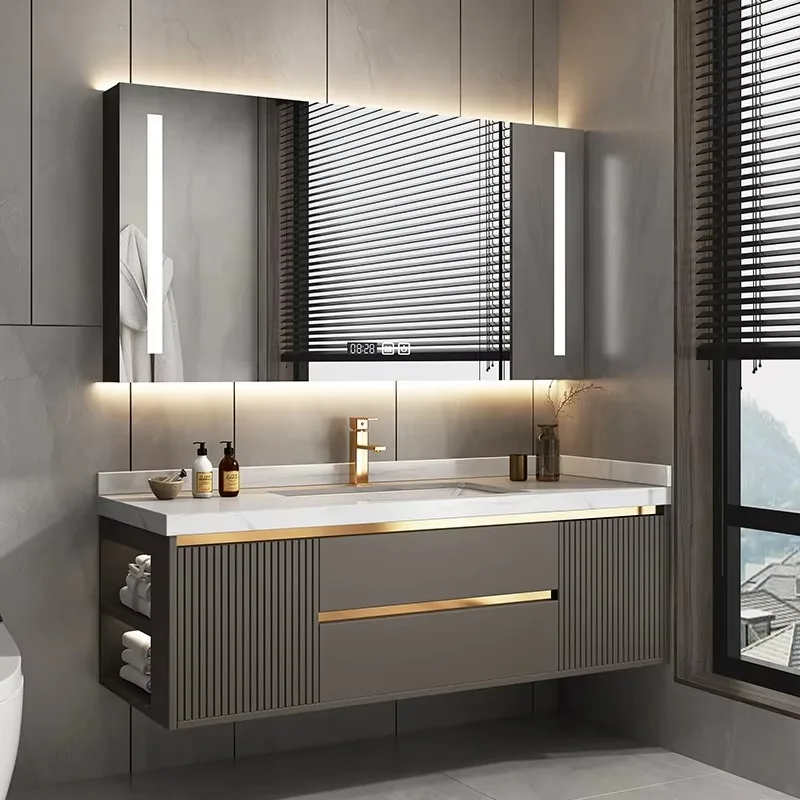 Luxury style wall-mounted cabinets, smart mirrors, bathroom cabinets, dressers with mirror basins
Luxury style wall-mounted cabinets, smart mirrors, bathroom cabinets, dressers with mirror basins