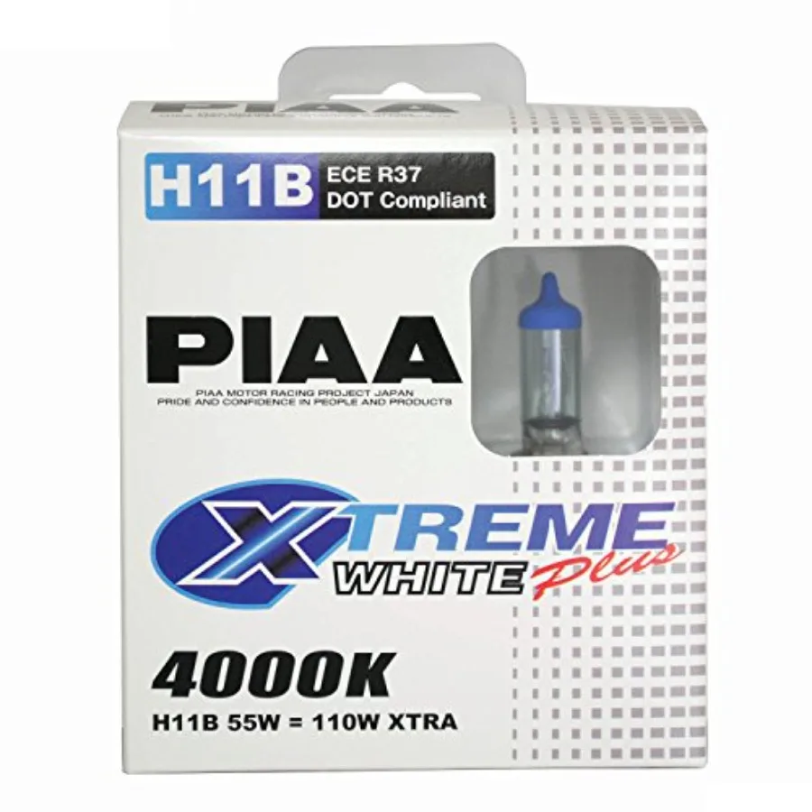H11B Xtreme White Plus High Performance Halogen Bulb Pack of 2
H11B Xtreme White Plus High Performance Halogen Bulb Pack of 2