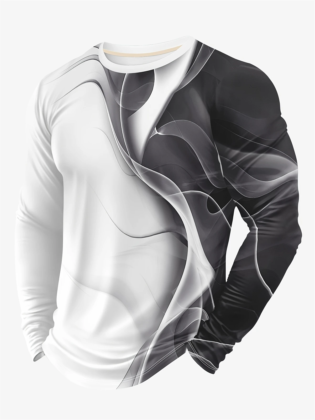 Men's Long Sleeve T-Shirt Faith Color Block 3D Printing Long Sleeve T-Shirt New Smoke Rendering T-Shirt Oversize Men Polyester
Men's Long Sleeve T-Shirt Faith Color Block 3D Printing Long Sleeve T-Shirt New Smoke Rendering T-Shirt Oversize Men Polyester