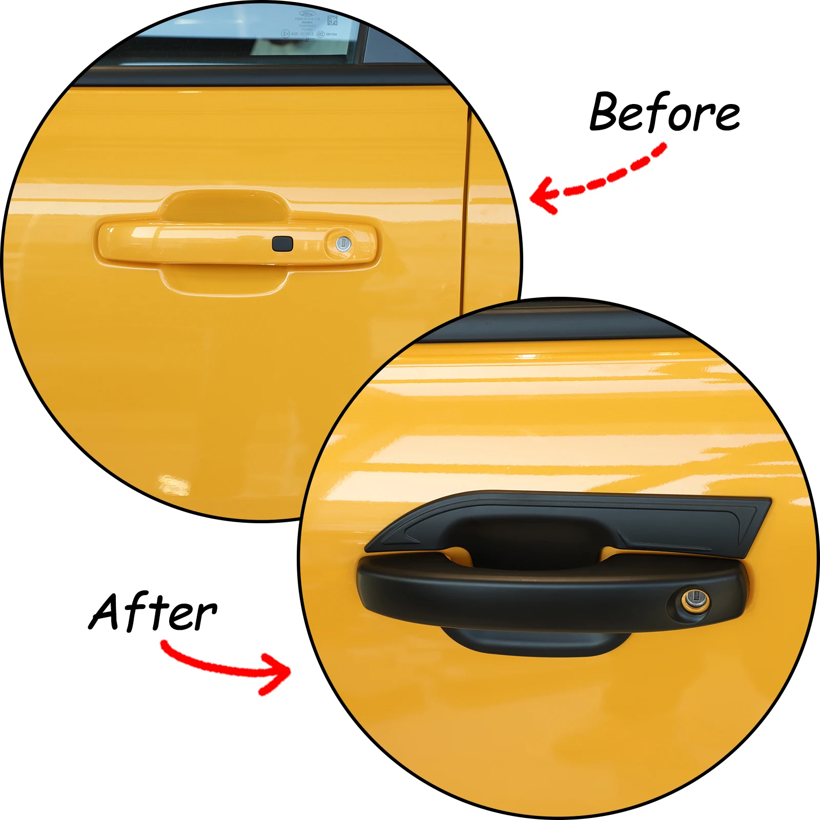 For Ford Ranger 2023-2026 ABS Matte Black Car Exterior Door Handle Cover Trim Outer Door Bowl Protective Sticker Car Accessories
For Ford Ranger 2023-2026 ABS Matte Black Car Exterior Door Handle Cover Trim Outer Door Bowl Protective Sticker Car Accessories