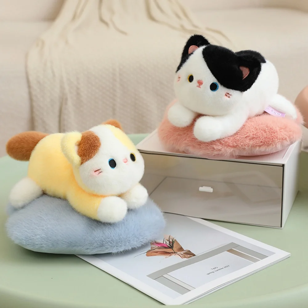 Cartoon Lying Posture Cat Plush Toy Cuddly Fluffy Kitten Stuffed Animal Doll Desktop Decor Nice Gift
Cartoon Lying Posture Cat Plush Toy Cuddly Fluffy Kitten Stuffed Animal Doll Desktop Decor Nice Gift